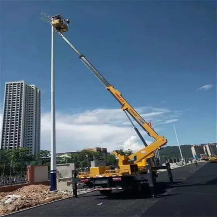 大丰镇维修路灯的曲臂升降车出租